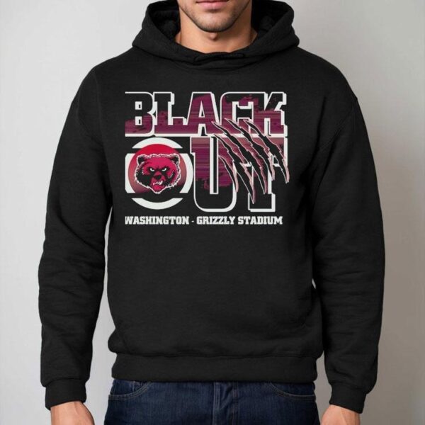 Blackout Washington Grizzly Stadium Shirt