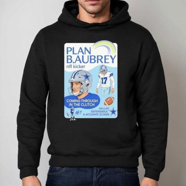 Brandon Aubrey Dallas Cowboys Nfl Kicker Coming Through In The Clutch Shirt