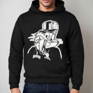Bugs Bunny Hoesmad Rhinestone Looney Tunes Hoodie