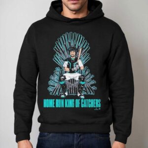 Cal Raleigh Home Run King Of Catchers Hoodie
