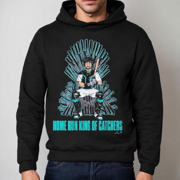 Cal Raleigh Home Run King Of Catchers Shirt