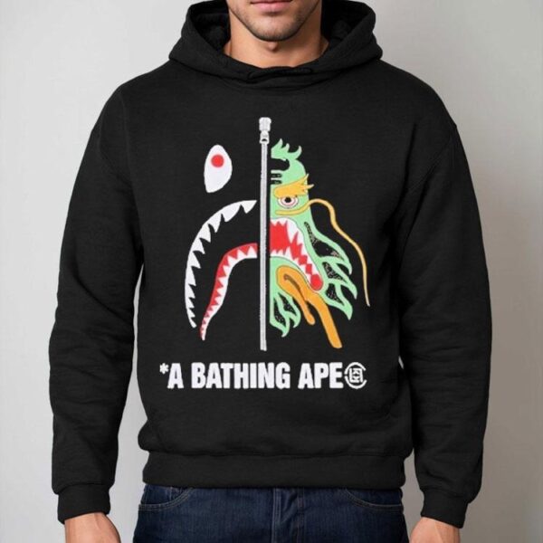 Camo Shark A Bathing Ape Shirt