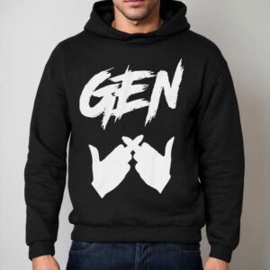 Carmen Q Gollihar Gen X Middle Finger Hoodie