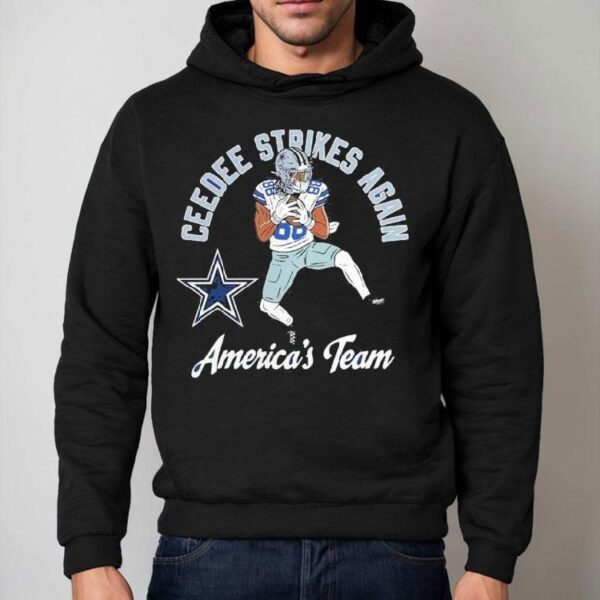 Ceedee Lamb Dallas Cowboys Ceedee Strikes Again America’s Team Shirt