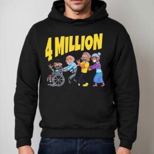 D'aydrian Harding 4 Million Subscribers Wheelchair Shirt 2 D Aydrian Harding Million Subscribers Wheelchair Hoodie