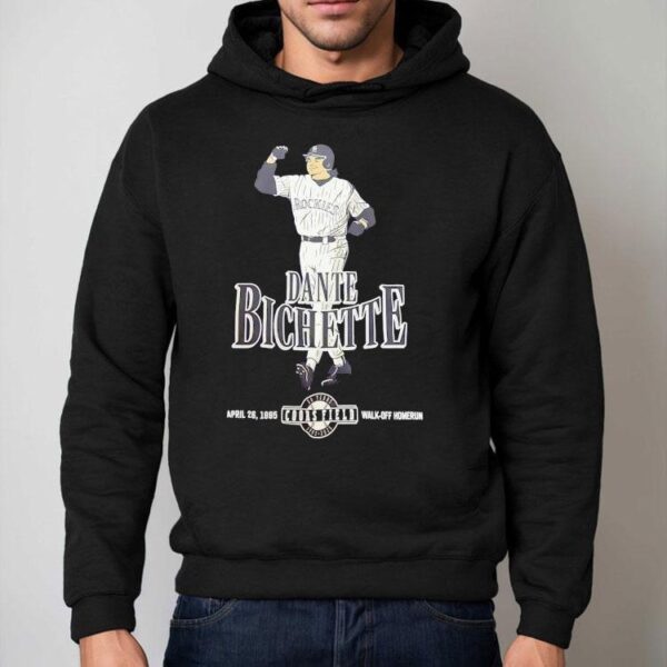 Dante Bichette Colorado Rockies 30 Years 1995 2025 Coors Field Walk Off Homerun Shirt