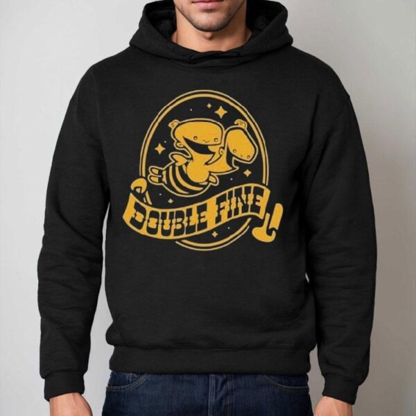 Double Fine Golden Two-headed Baby Shirt