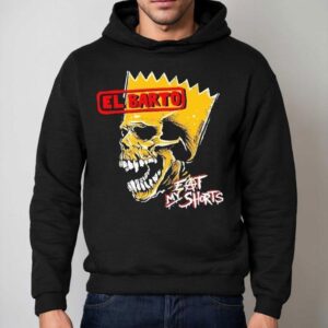 Exbarted El Barto Eat My Shorts Skull Hoodie