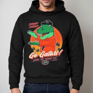 Florida Gators Chomp Chomp Living The Swamp Life Flogrown Rally Masco Hoodie