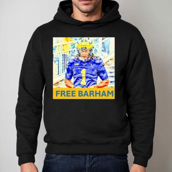 Free Jaishawn Barham Michigan Wolverines Football Shirt