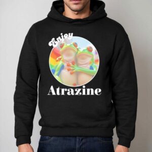 Frog Couple Enjoy Atrazine Hoodie