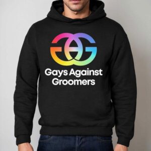 Gays Against Groomers Logo Hoodie