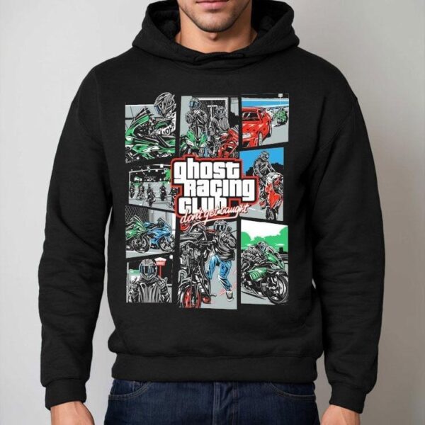 Ghost Racing Club Don’t Get Caught Gta Shirt