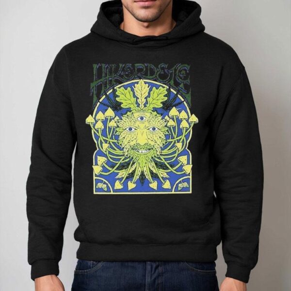 Hikerdelic Green Man 3 Eyes Shirt