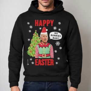 Joe Biden Happy Easter No Bunnies Man Christmas Hoodie