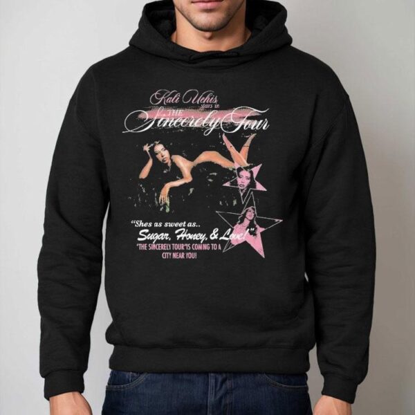 Kali Uchis Stars In The Sincerely Tour 2025 She’s As Sweet As Sugar Honey And Love The Sincerely Tour Is Coming To A City Near You Shirt