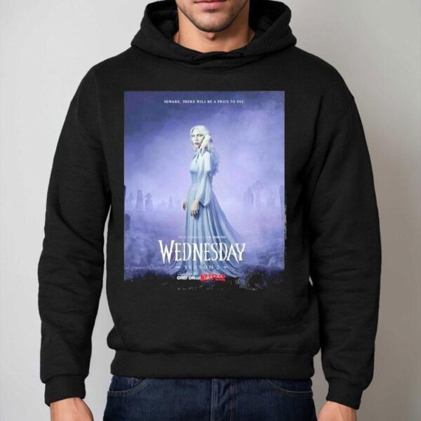 Lady Gaga Movie On Netflix On September 3 2025 Wednesday Season 2 Gothic Shirt