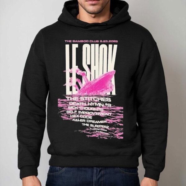 Le Shok The Bamboo Club Aug 23 2025 Shirt