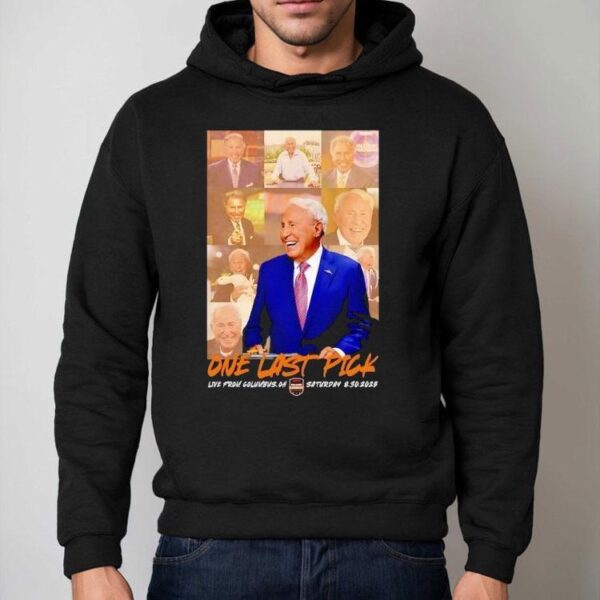 Lee Corso One Last Pick Live From Columbus Oh Ohio State Buckeyes 2025 Shirt