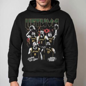 Lithuania Catch Us Live Euro Basket Hoodie