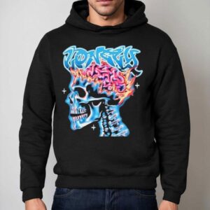 Lonely Hearts Club No Guts No Glory Skull Hoodie
