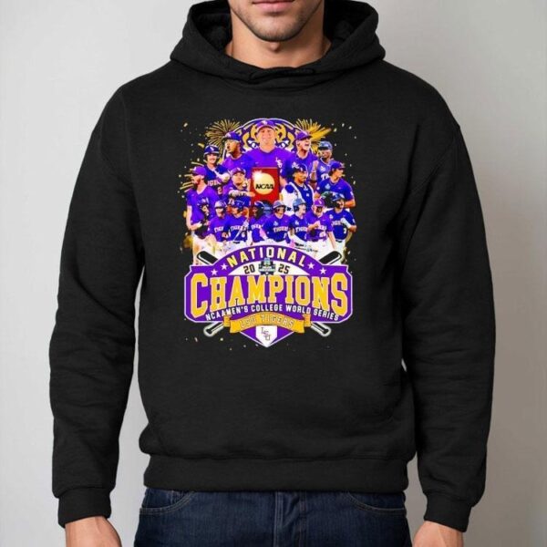Lsu Tigers National Champions Ncaa Men’s College World Series Champions 2025 Shirt