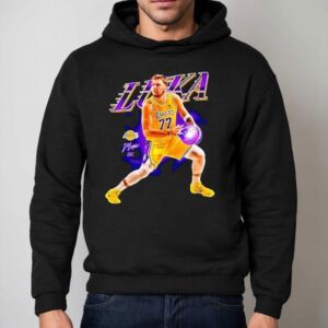 Luka Doncic Los Angeles Lakers Basketball Signature Graphic Hoodie