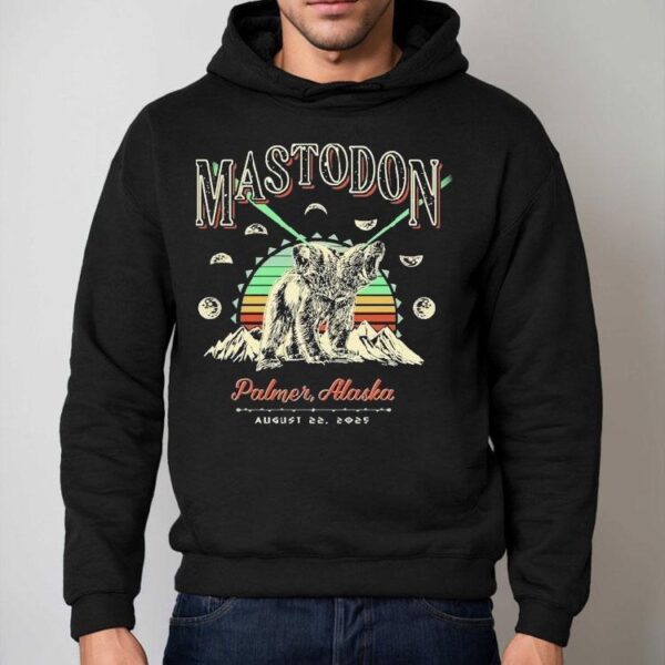 Mastodon Palmer Alaska Bear 2025 Shirt