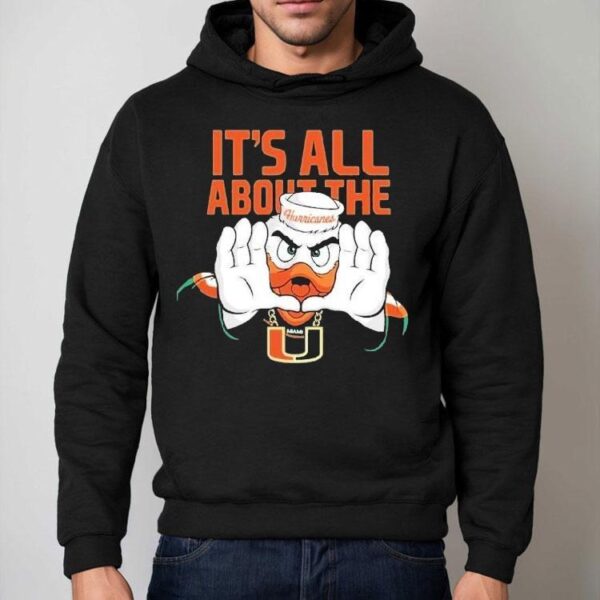 Miami Hurricanes It’s All About The Flogrown Rally Mascot Shirt