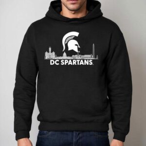 Michigan State Dc Spartans City Skyline Hoodie