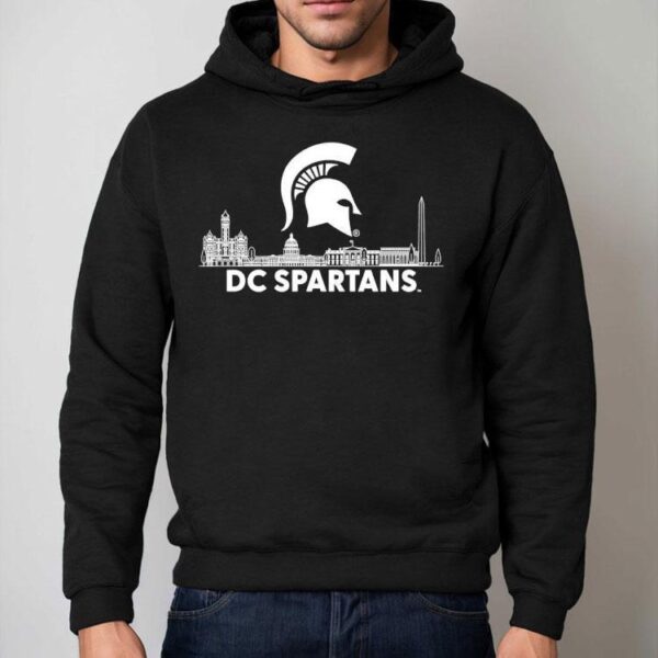 Michigan State Dc Spartans City Skyline Shirt