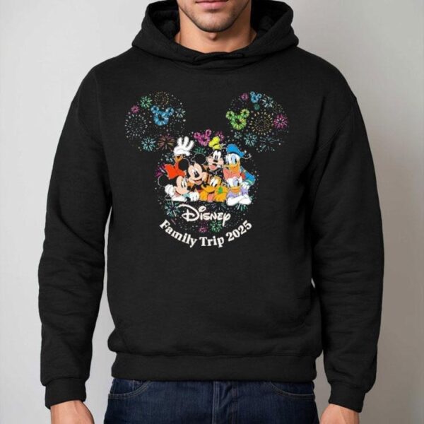 Mickey Mouse And Friends Disney Family Trip 2025 Shirt