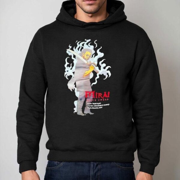 Mirai Black Sword Tantram X Invisible Sword Shirt