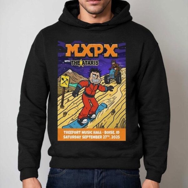 Mxpx 9-27-2025 Treefort Music Hall In Boise Id Shirt