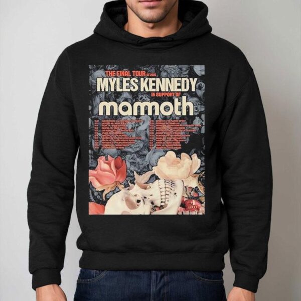 Myles Kennedy Tour 2025 Dates The Final Tour In North America With Mammoth Shirt