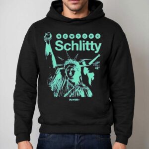 New York Yankees Schlitty Arm Angle Statue Hoodie