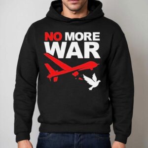 No More War Plant Dove Hoodie