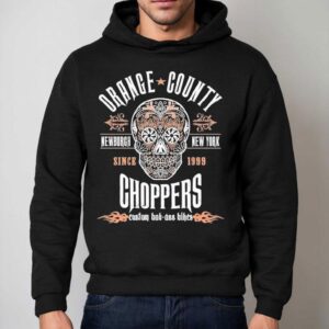 Orange County Choppers Newburgh New York Sugar Skull Hoodie
