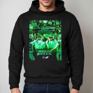 Philadelphia Eagles Vs Dallas Cowboys Lincoln Financial Field Dallas Week Hoodie