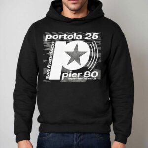 Portola Pier San Francisco Star September And Hoodie