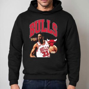 Scottie Pippen Chicago Bulls Basketball Nba Finals Signature Hoodie