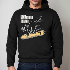 Set Your Goals Bomber Ca Hoodie