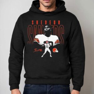 Shedeur Sanders Cleveland Browns Black Humble Shadow Player Hoodie