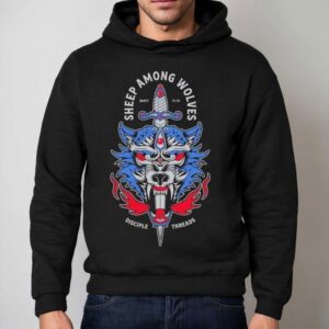Sheep Among Wolves Disciple Threads Sword Hoodie