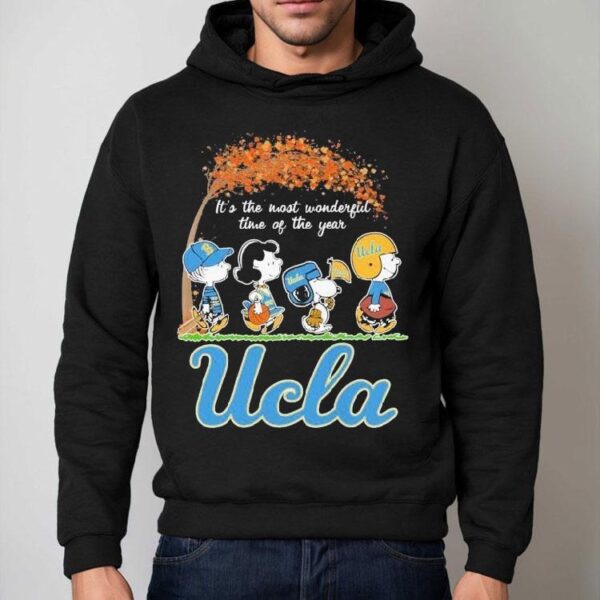 Snoopy The Peanuts Ucla Bruins It’s The Most Wonderful Time Of The Year Shirt