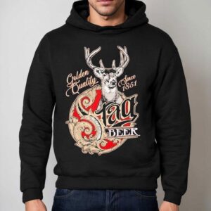 Stag Beer Golden Quality Since Deer Hoodie