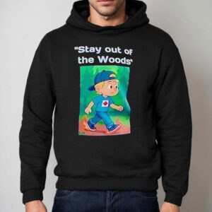 Stay Out Of The Woods Canada Maple Leaf Hoodie