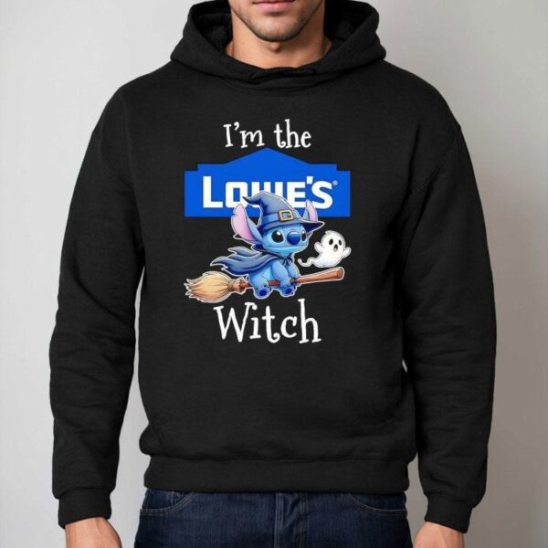 Stitch Ghost I’m The Lowe’s Witch Halloween Shirt