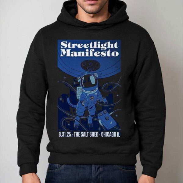Streetlight Manifesto Aug 31, 2025 The Salt Shed Indoors, Chicago, Il Astronaut Shirt
