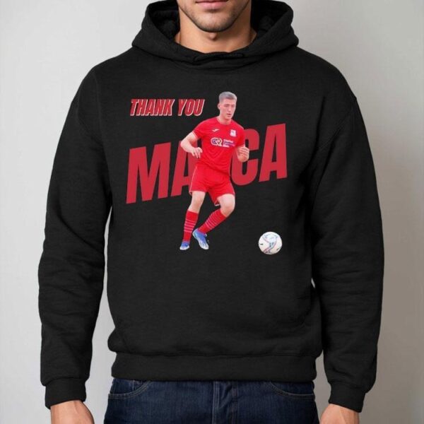 Thank You Marca White Ensign Fc Shirt
